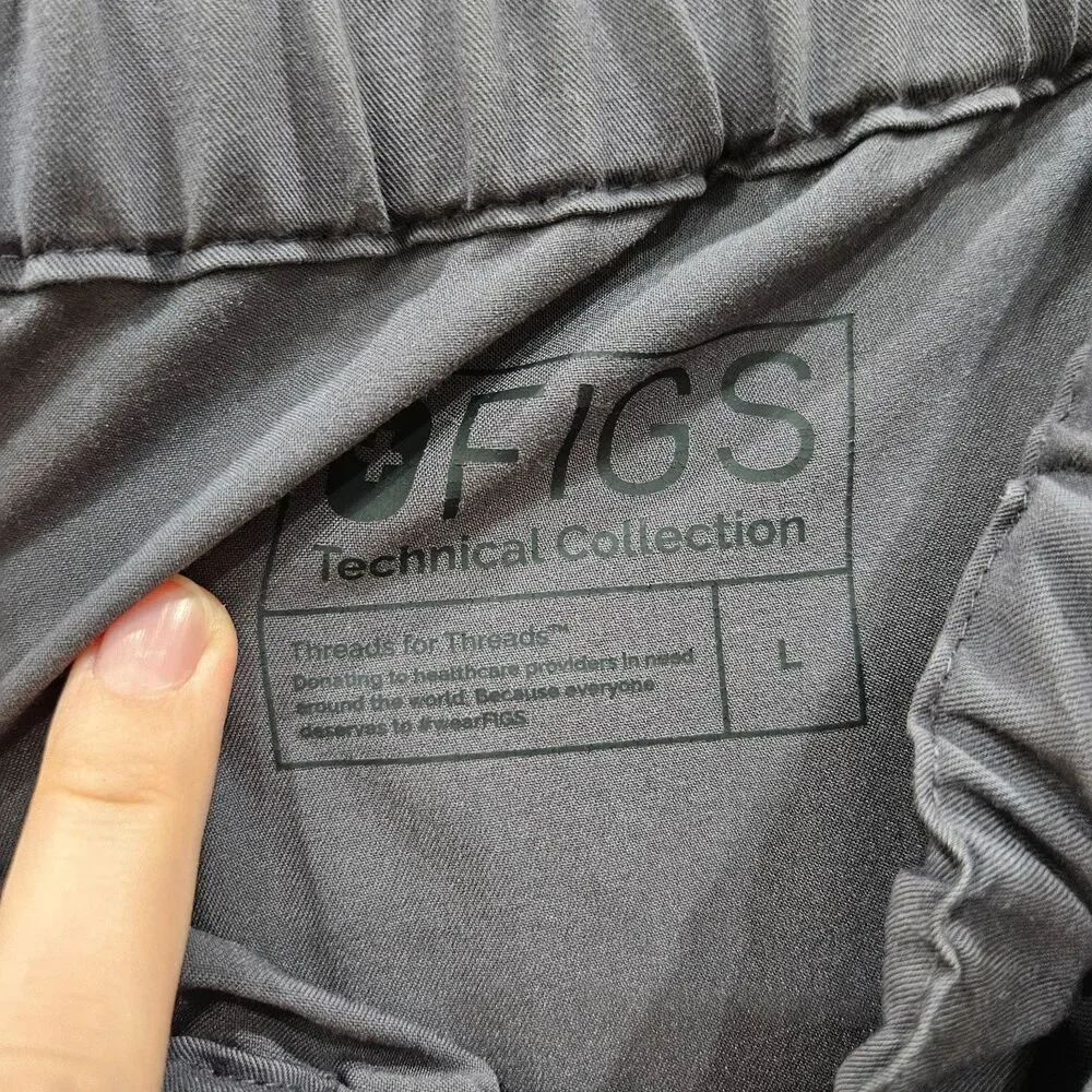 Figs Mens Pisco Basic Scrub Pant Technical Collection Large Blue Nurse Comfort